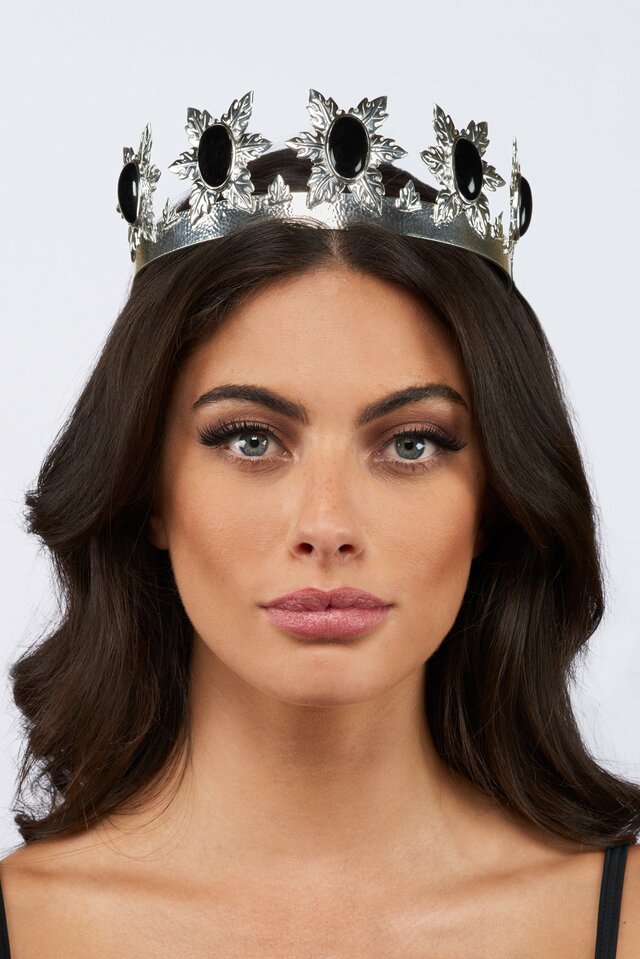 Florentina Crown (Silver/Black)